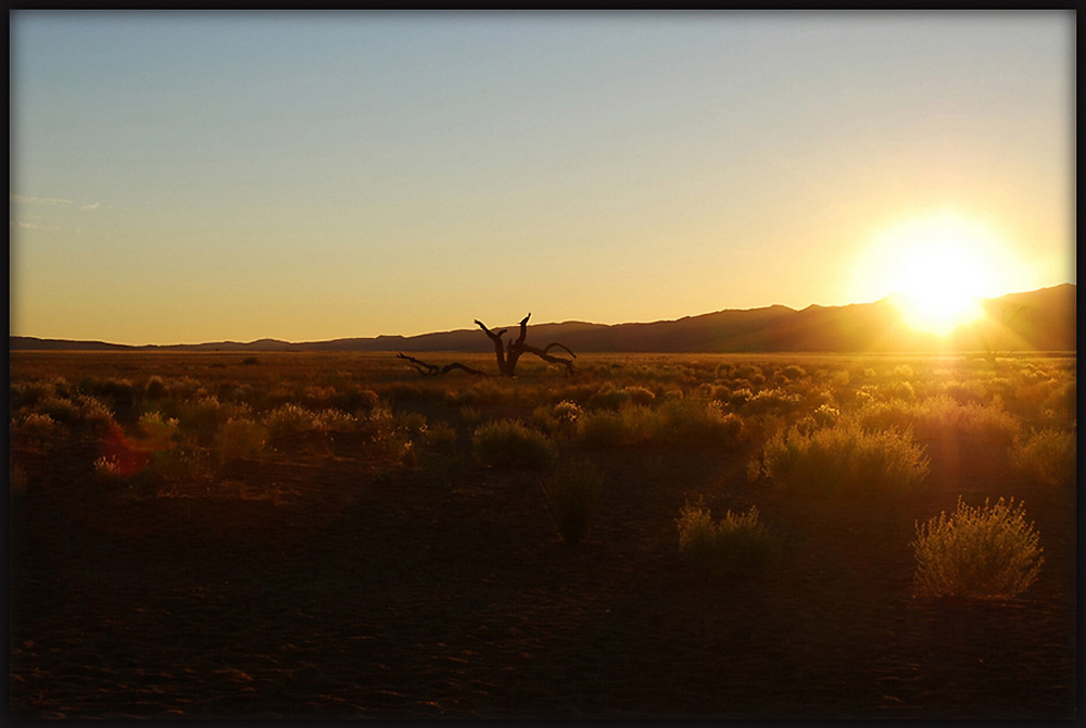 Sonnenuntergang im Sossusvlei