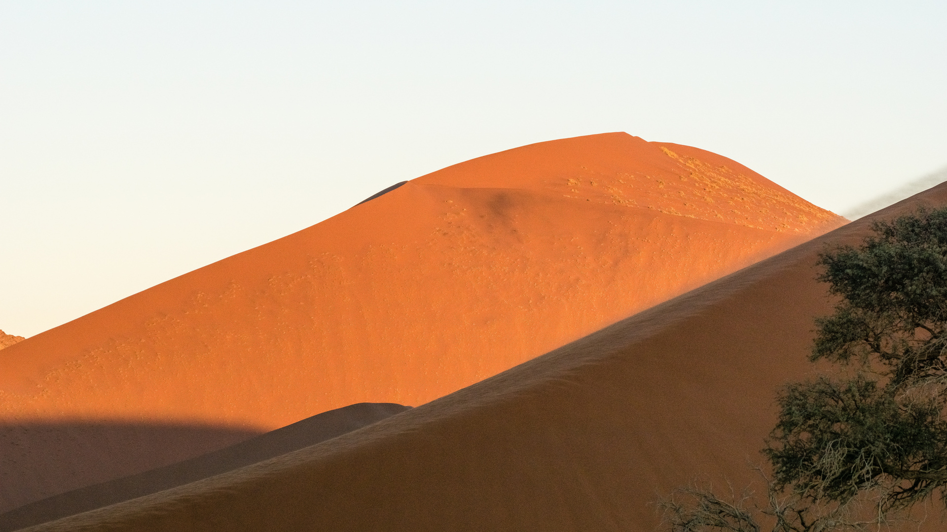 Sonnenuntergang im Sossusvlei