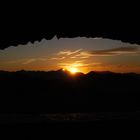 Sonnenuntergang im South Mountain Park von Phoenix