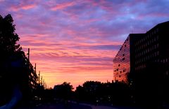 Sonnenuntergang im Spiegel