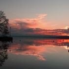 Sonnenuntergang im Spiegel