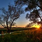 Sonnenuntergang im Sternenpark