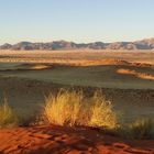 Sonnenuntergang im Süden von Namibia 