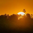 Sonnenuntergang im Südharz