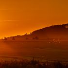 Sonnenuntergang im Südharz