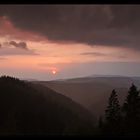 Sonnenuntergang im Südschwarzwald