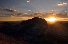 Sonnenuntergang im Tal des Mondes