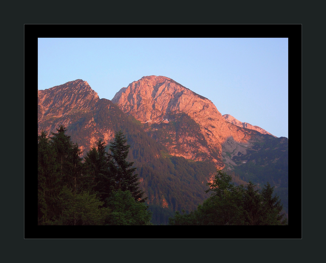 Sonnenuntergang im Tennengebirge