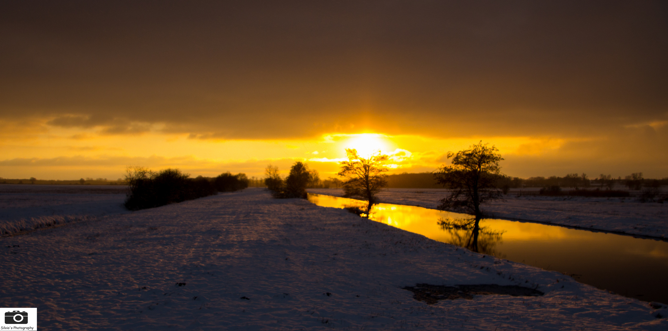 Sonnenuntergang im Thurbruch