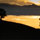 Sonnenuntergang im Toggenburg