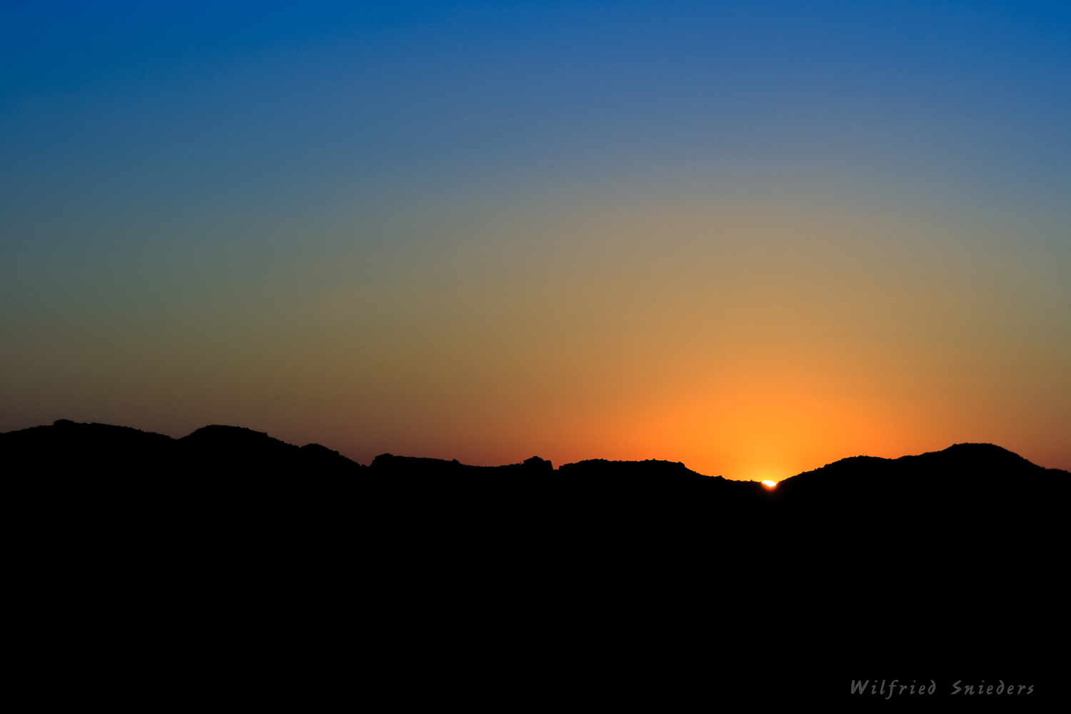 Sonnenuntergang im Torfabbaugebiet Twist-Adorf