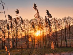 Sonnenuntergang im Trebgasttal