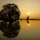 Sonnenuntergang im Vogtland