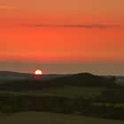 Sonnenuntergang im Vogtland