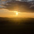 Sonnenuntergang im Vorharz