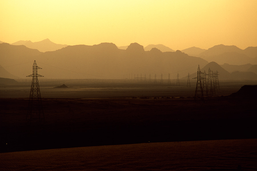 Sonnenuntergang im Wadi Rum