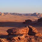 Sonnenuntergang im Wadi Rum (Jordanien)