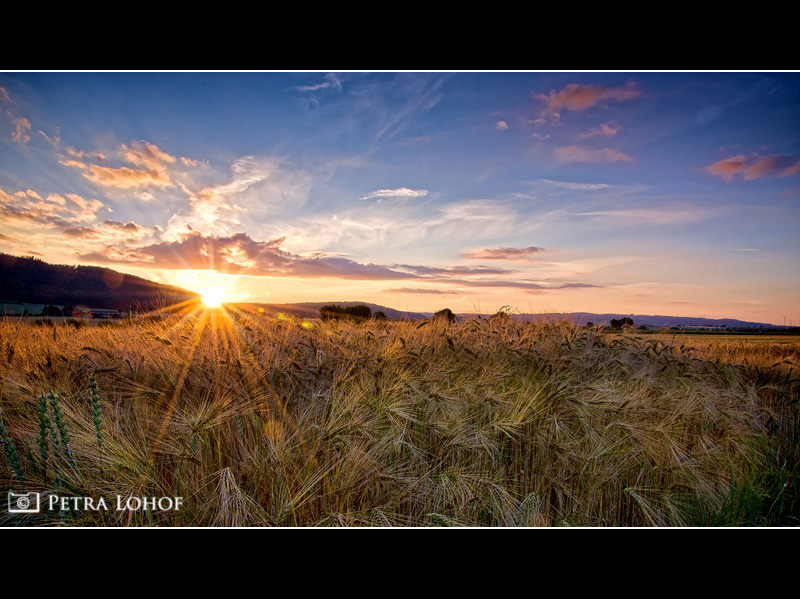 Sonnenuntergang im Waldeckschen