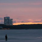 Sonnenuntergang im Wasser