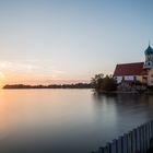 Sonnenuntergang im Wasserburg