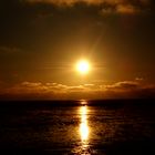 Sonnenuntergang im Wattenmeer 2
