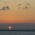 Sonnenuntergang im Wattenmeer