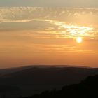 Sonnenuntergang im Weserbergland 1