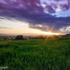 Sonnenuntergang im Weserbergland