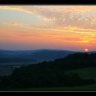 Sonnenuntergang im Weserbergland