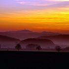 Sonnenuntergang im Weserbergland 