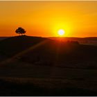 Sonnenuntergang im Weserbergland