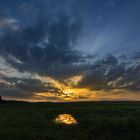 Sonnenuntergang im Westerwald