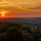 Sonnenuntergang im Westerwald