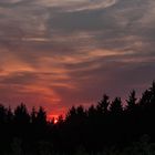 Sonnenuntergang im Westerwald