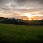 Sonnenuntergang im Windecker Ländchen