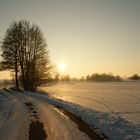 Sonnenuntergang im Winter