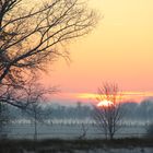 Sonnenuntergang im Winter