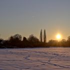 Sonnenuntergang im Winter - Bild 2 (HDR)