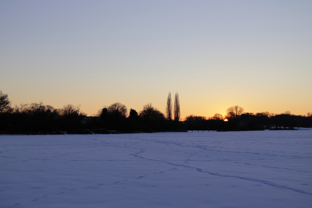 Sonnenuntergang im Winter - Bild 6