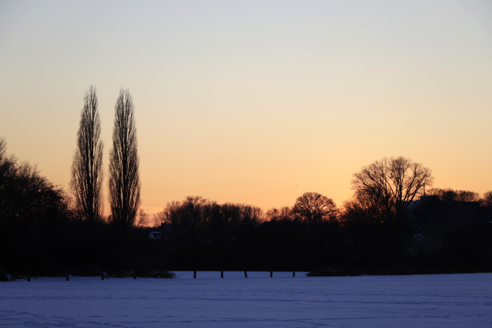 Sonnenuntergang im Winter - Bild 7