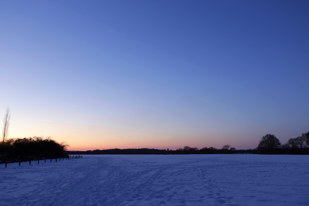 Sonnenuntergang im Winter  - Bild 9