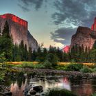 Sonnenuntergang im Yosemite Valley