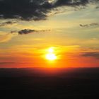 Sonnenuntergang im Zollernalbkreis 1