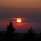 Sonnenuntergang imn Schallstadt Juli 2015