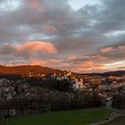 Sonnenuntergang in Aarburg