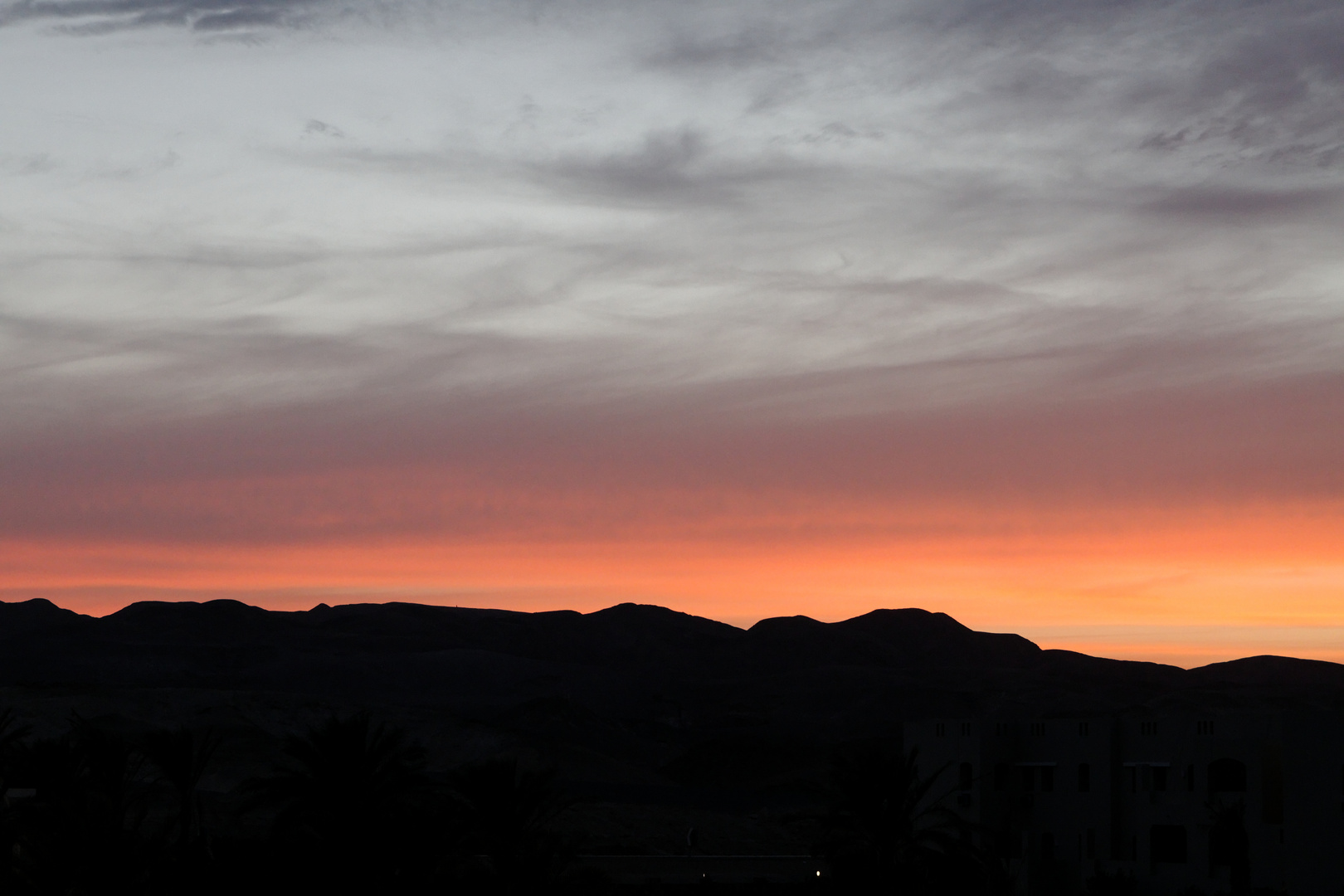 Sonnenuntergang in Ägypten