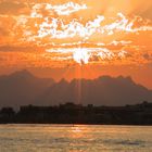 Sonnenuntergang in Aegypten (Hurghada)