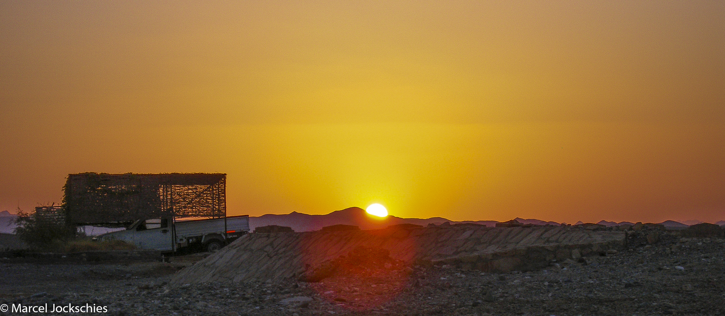 Sonnenuntergang in Ägypten (Safaga)