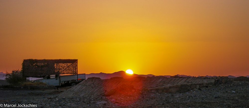 Sonnenuntergang in Ägypten (Safaga)