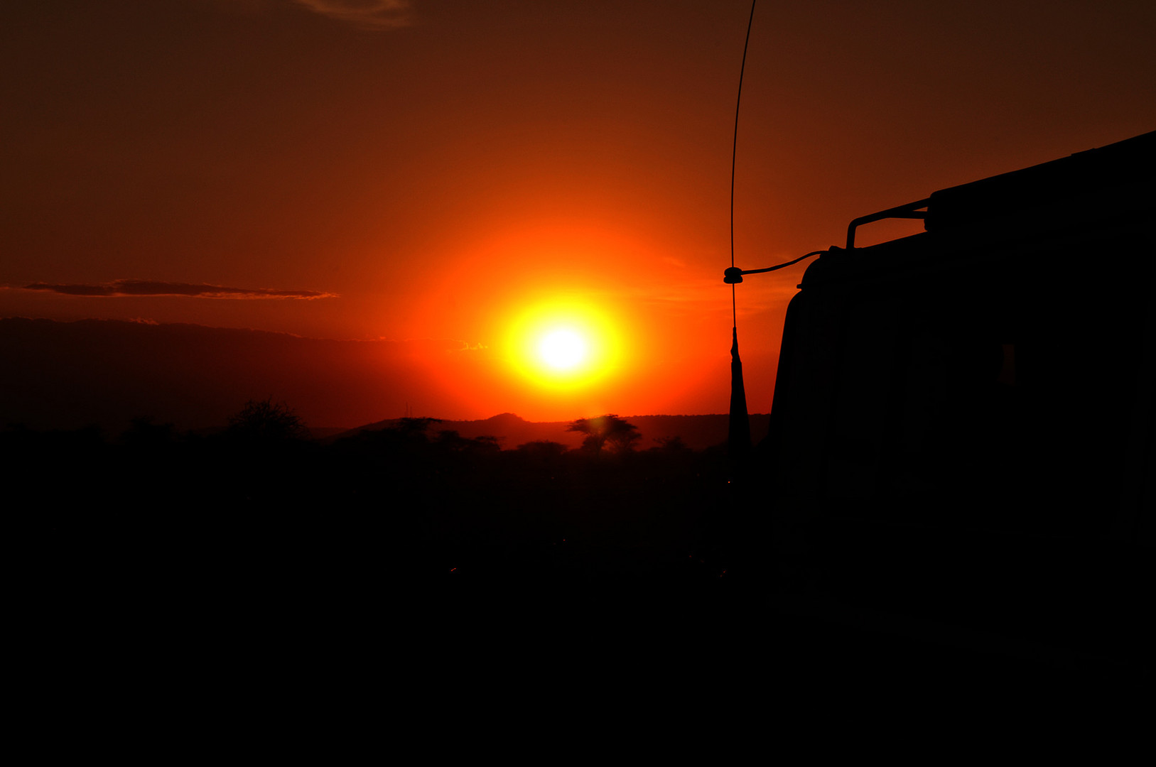 Sonnenuntergang in Afrika 2